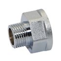 Pattaroni Перехідник (хром) (під ключ) d3/8"M х 3/4"F ЗВ (F272CR014)