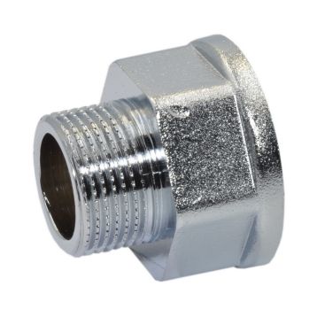 Pattaroni Перехідник (хром) (під ключ) d1 1/2"M х 2"F ЗВ (F272CR012)