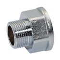 Pattaroni Перехідник (хром) (під ключ) d1 1/2"M х 2"F ЗВ (F272CR012)