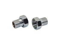 Pattaroni Штуцер-адаптер (хром) (пара) d3/8" х 1/2" ЗВ (F622CR001)