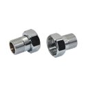 Pattaroni Штуцер-адаптер (хром) (пара) d1 1/4" х 1 1/2" ЗВ (F622CR007)