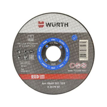 Круг отрезной WURTH BLUE-ST-SR-TH2,0-BR22,23-D230 мм RED LINE (0669202302)