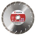 Диск отрезной алмазный универсальный WURTH 230 x 22.23 18Seg 38 x 2.6 x 10 (0668000235)