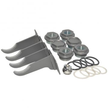Монтажный комплект (4 кроншт.) для алюм. советов. 1" х 1/2" PURE METAL NOVA FLORIDA (55014918)
