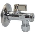 0272104000 Кран кутовий з фільтром для сантехприладів Ø1/2" х 3/8" з цангою BIANCHI F.lli S.p.A.