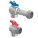 1086559 Комплект кульових кранів для коллектору Rp 3/4" - G1" Uponor GmbH