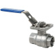 B3.622 Кран шаровой с фланцем ISO 52100 Ø3" ВВ (AISI 316) PN63 -25/+180 °C Brandoni S.p.A. (B3.622I080IFFVP0)