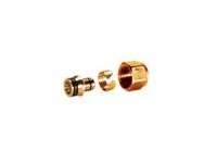 220E Гайка с ниппелем для ПЭ Ø20 х 2,8 х 3/4" латунная BIANCHI