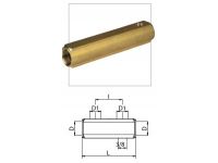 259A070400 Коллектор Ø1 1/4" х 9 х 1/2" ВР латунь с отверстием для ПВ 3/8" I50 мм BIANCHI