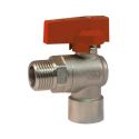 Кран угловой Ø1/2" ВЗ (red/красный) BIANCHI F.lli S.p.A. (509000040F)