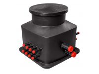 PRAWTECH Распределительный колодец с коллектором и расходомерами TERRA OPTI 8 выходов (OZESRO084090)
