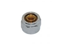 1635C / 1440035 Гайка хромированная Ø1/2" х 16 х 2,0 мм (металлопластик) краны серии TIEMME