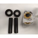 Carlo Poletti Комплект трубок+накладок Ø38-Ø18-L70 мм BLACK MATTE (A54607EFS9005O)