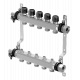 Коллектор (нержавейка) с отсечными кранами Smart S LS Ø1 НГ x 5 х 3/4" Uponor GmbH (1088048)