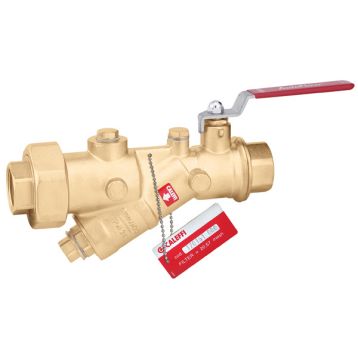 120151000 Кран кульовий з фільтром Ø3/4" 25 bar Caleffi S.p.a.