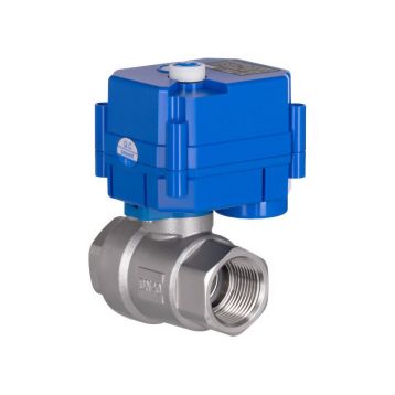 2E-HC220B-3/4 Кран кульовий з електроприводом 2E HC220B-3/4", 220В (для антипотопа) SALUS Control