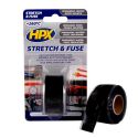 Лента вулканизирующая силиконовая 25 мм х 3 м черная (блистер) HPX (SZ2503)