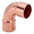 Viega GmbH Коліно d22 (мідь) 2 муфти 90° 95002a (100063)