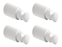 MB Fix 4STN+4SR Комплект кріплення для рушникосушарок БІЛИЙ MB (60224900s)