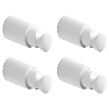MB Fix 4STN+4SR Комплект кріплення для рушникосушарок БІЛИЙ MB (60224900s)