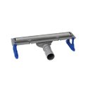 Трап-лоток душевой PLUS Ø50/40 L600 мм с решеткой нержавеющая (AISI 316) Ghidini SpA (4020600)