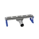 Трап-лоток душовий MEDIUM Ø50/40 L700 мм з решіткою нержавійка (AISI 316) Ghidini SpA (4010700)