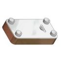 Теплообменник ZB 450 (INOX AISI 316L) 50 пластин 4 x Ø2"G Zilmet S.p.A. (17B4505004)