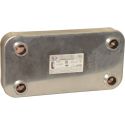 Теплообменник ZB 400 (INOX AISI 316L) 20 пластин 4 x Ø1 1/4"G Zilmet S.p.A. (17B4002004)