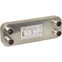 Теплообменник ZB 250 (INOX AISI 316L) 10 пластин 4 x Ø1"G Zilmet S.p.A. (17B2501004)