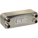 Теплообмінник ZB 250 (INOX AISI 316L) 40 пластин 4 x Ø1"G Zilmet S.p.A. (17B2504004)