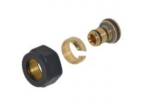 Гайки для м.п. трубы Ø16 x 2,0 мм x 24-19 BLACK MATTE Carlo Poletti Srl (A55502EFS9005O)