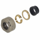 Гайка для медной трубы Carlo Poletti Srl Ø15 мм x 3/4" EK BLACK CHROME (A33109BNEK)