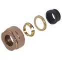 Carlo Poletti Гайка для медной трубы Ø15 мм x 3/4" EK PVD COPPER BRONZE GLOSS (A33109PVDRGGEK)