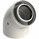 Колено коаксиальный для конденсационных котлов d60/100 mm - 45 ° GROPPALLI S.R.L. (A32160)