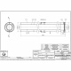 Удлинитель коаксиальный с раструбом для конденсационных котлов d60/100 L-2000 mm GROPPALLI S.R.L. (A3879)