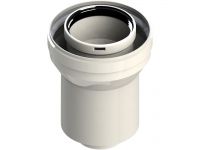 Переходник для конденсационных котлов коаксиальный d80/125 mm - d60/100 mm GROPPALLI S.R.L. (A368)