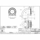 Колено коаксиальный для конденсационных котлов d80/125 mm - 90 ° GROPPALLI S.R.L. (A36105)