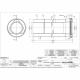 Удлинитель коаксиальный с раструбом для конденсационных котлов d80/125 L-500 mm GROPPALLI S.R.L. (A3101)