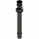 Вертикальный терминал с дефлектором для крыши коаксиальный d80/125 mm GROPPALLI S.R.L. (A523136)