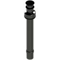 Вертикальный терминал с дефлектором для крыши коаксиальный d80/125 mm GROPPALLI S.R.L. (A523136)