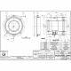 Вертикальный коаксиальный адаптер d60/100 с отверстием для тестирования для традиционных котлов GROPPALLI S.R.L. (A31857)