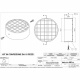Решетка для конечного элемента ПО d80 (полипропилен) GROPPALLI S.R.L. (B0G11119)