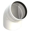 Колено для конденсационных котлов Ø100 mm - 45° GROPPALLI SRL (BB5188)