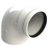 Коліно для газового конденсаційного котла d100 mm - 90 ° GROPPALLI SRL (BB5190)