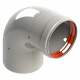 Колено для традиционных котлов d80 mm - 90 ° GROPPALLI S.R.L. (A3111049)
