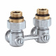 301143 Кран нижнього підключення сталевого радіатора Ø1/2" х 3/4" кутовий Caleffi S.p.a.