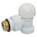 Термоклапан угловой БЕЛЫЙ корпус+штуцер Ø1/2" FIRST THERMO Carlo Poletti Srl (V141310EF)