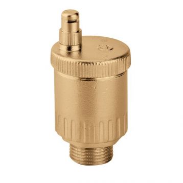 502060 Повітровідвідник MINICAL автоматичний вертикальний Ø1" З 120°C 10 bar Caleffi S.p.a