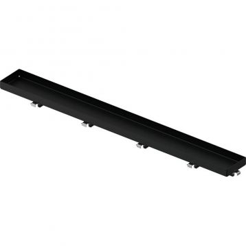 1136445 Решітка для душового лотку 900 мм AQUA AMBIENT STONE (під плитку) ЧОРНА Uponor GmbH