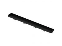 1136443 Решітка для душового лотку 700 мм AQUA AMBIENT STONE (під плитку) ЧОРНА Uponor GmbH